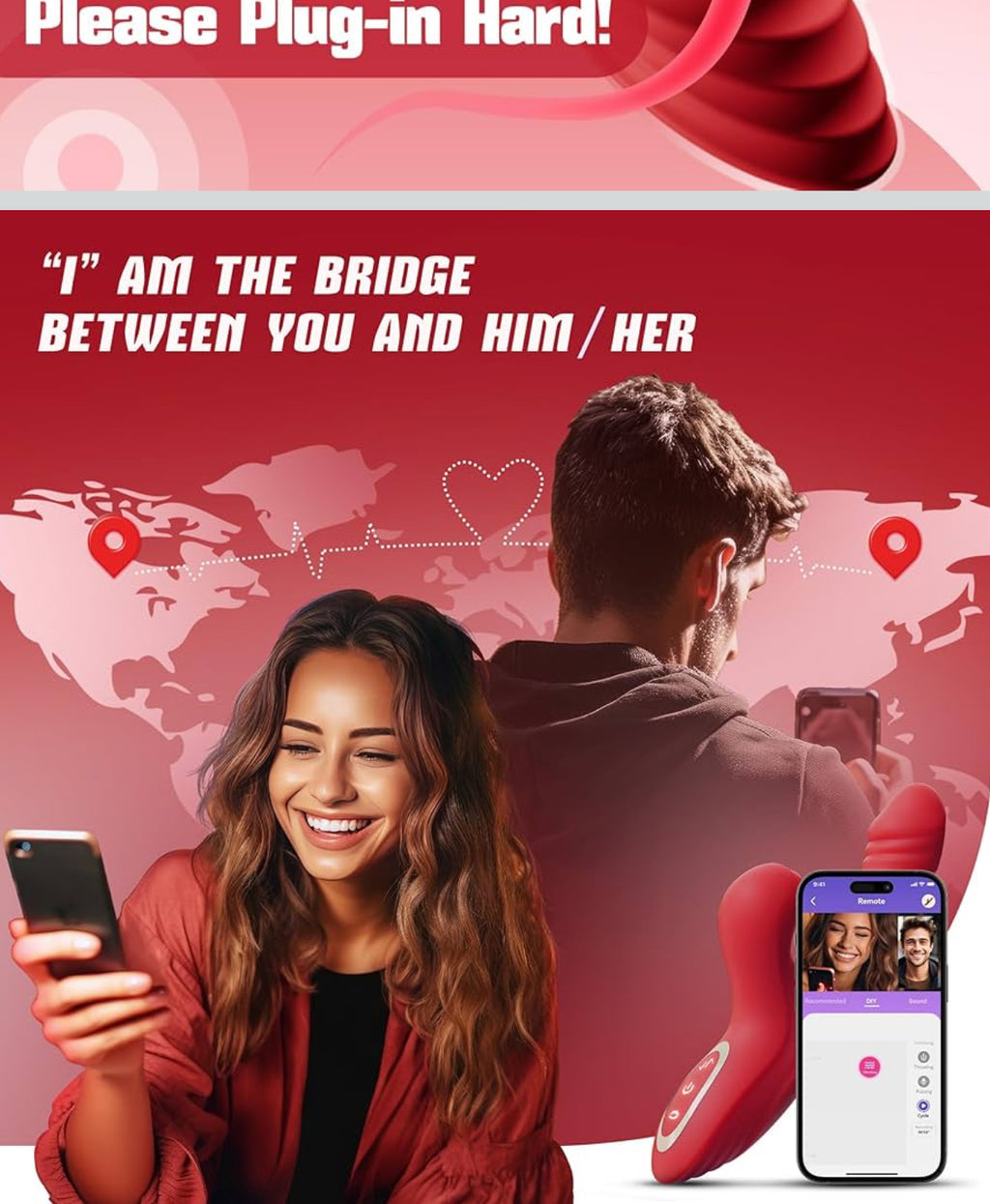 Vibrator Thrusting Dildo for Women Toendi G Spot Rose Toy Clitoral Stimulator Sex Toys Dildos Vibrator with 10 Vibration 7 Thrust Mode with Licking, Rabbit Vibrators Adult Sex Toy for Women and Couple.      FREE delivery Tomorrow,